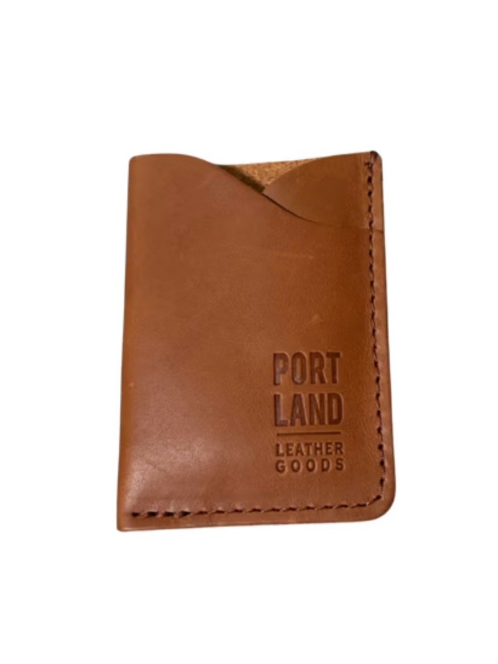 Portland Leather Goods Honey Minimalist Wallet